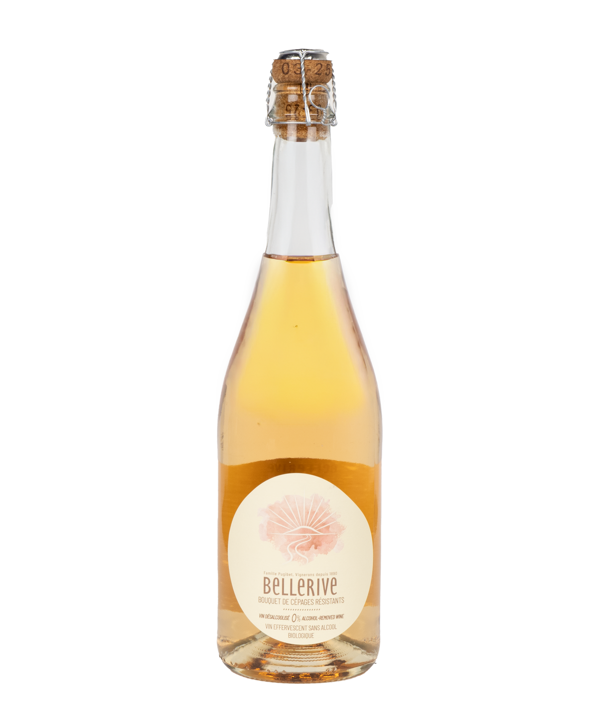 Bellerive 0% Mousserend Rosé BIO