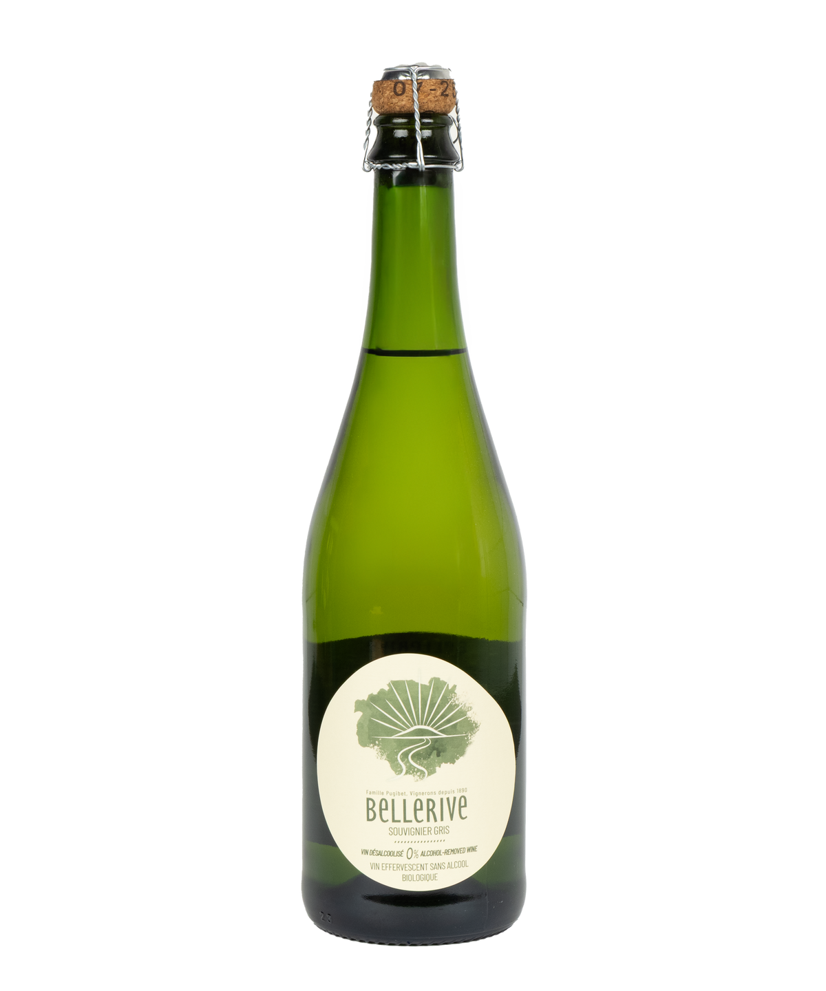 Bellerive 0% Mousserend Wit Souvignier Gris BIO