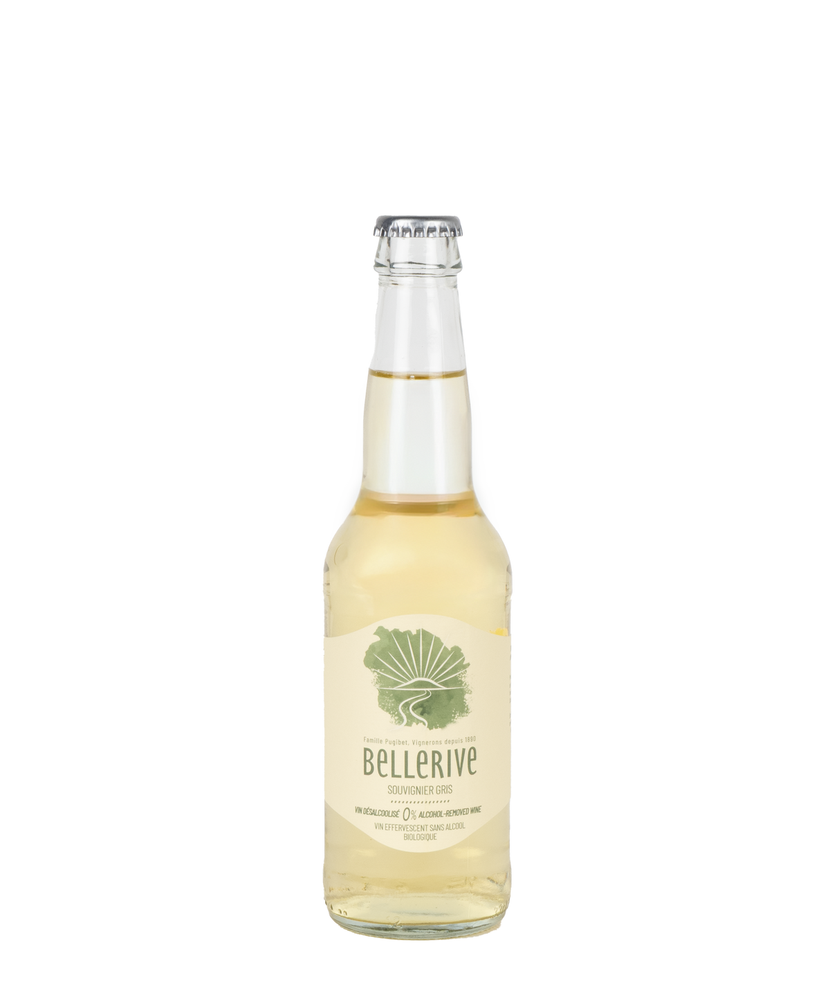 Bellerive 0% Mousserend Wit Souvignier Gris BIO - 0,33L