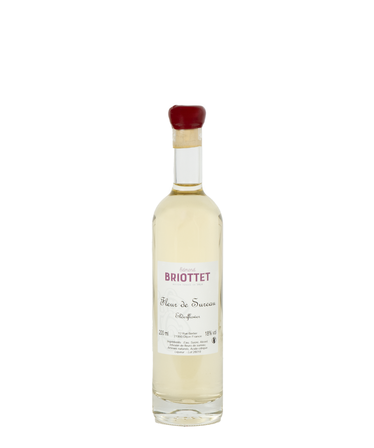Briottet Liqueur Fleur de Sureau (Elderflower) - 0,20L Briottet