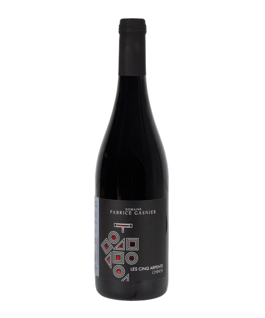 Domaine Fabrice Gasnier 'Les Cinq Arpents' Chinon Rouge BIO 2023
