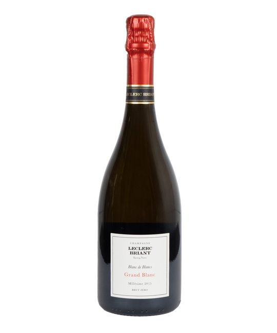 Leclerc Briant Champagne Grand Blanc Millésimé Brut Zéro BIO 2015