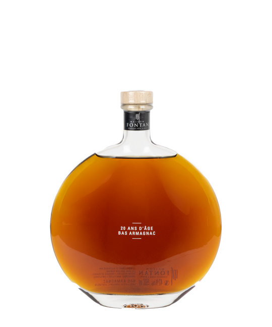Maison Fontan Armagnac Carafe 20 Ans d'Âge - 0,50L (In luxe geschenkverpakking)