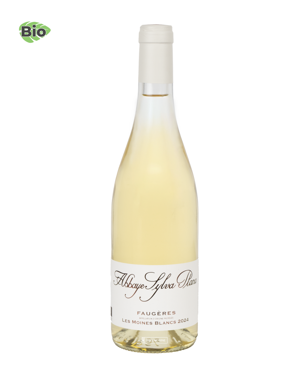 Abbaye Sylva Plana 'Les Moines' Faugères Blanc BIO 2024 Abbaye Sylva Plana