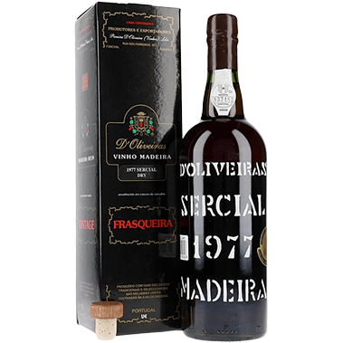 D&#39;Oliveiras Madeira Colheita Sercial 1977